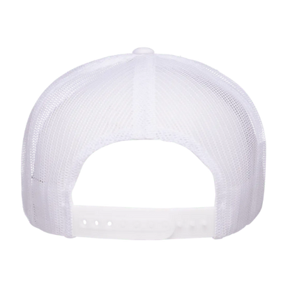 The Number Collection - Flat Bill Hat - Yupoong 6006 Five Panel