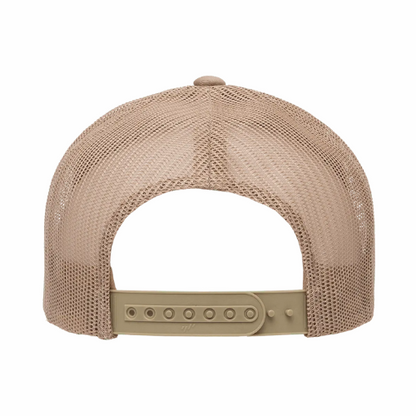 ΦΝΠ - Crimson & Cream Design - Trucker Hat - Yupoong 6506